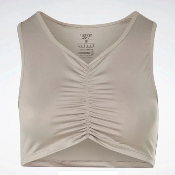 Reebok Studio Ruched Cropped Tank Top (Plus Size) 4X - Picture 6 of 6